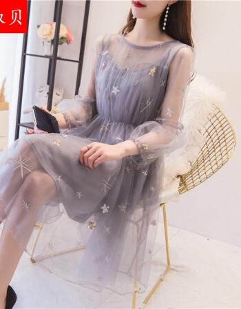 怡淑贝夏季公主裙成人连衣裙女生装学生小个子2022新款韩版时尚小清新