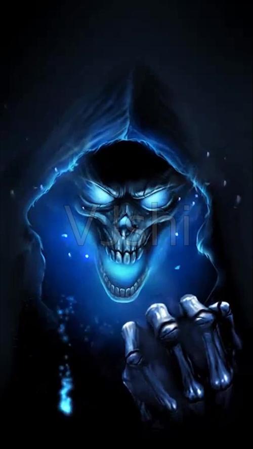 死神骷髅地狱使者魔鬼握拳_1080x1914_高清视频素材