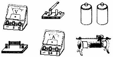 将图中的实物图连接好,使之符合伏安法测电阻的要求.