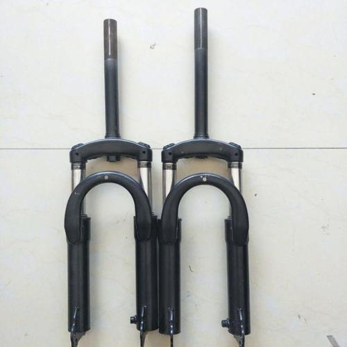 避震电动车14寸小型减震器叉前车前电动新蕾踏板电动车前叉