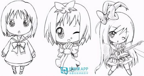 轻松画q版漫画人物!