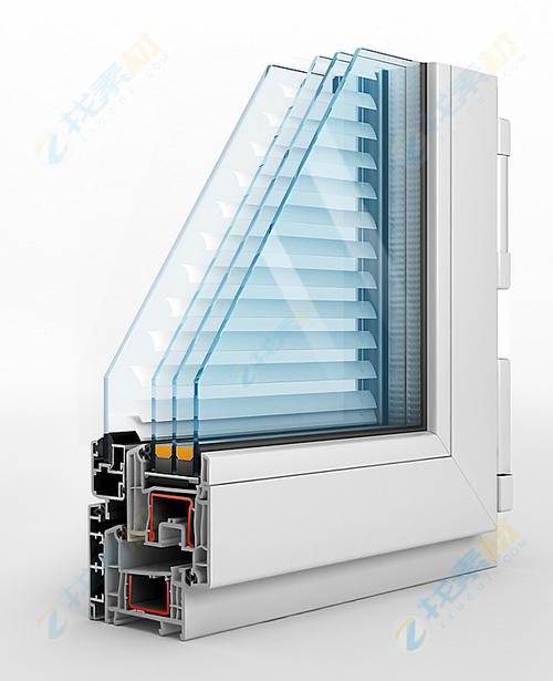 玻璃窗户剖面图高清图片下载
