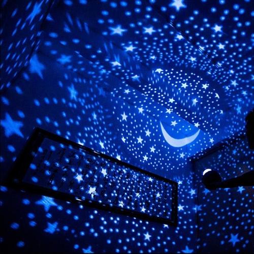 购客卧室led星空投影灯夜晚满天星浪漫旋转投影仪少女心ins网红星星灯