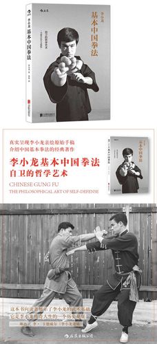 【正版】李小龙基本中国拳法 中国拳法训练方式和格斗技巧 中国功夫