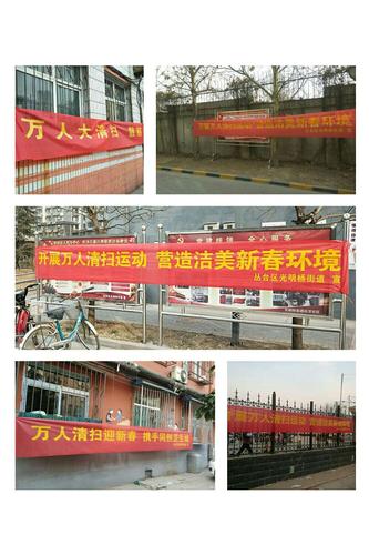清扫辞旧岁,整洁迎新年——光明桥街道开展"迎新春万人大清扫"活动