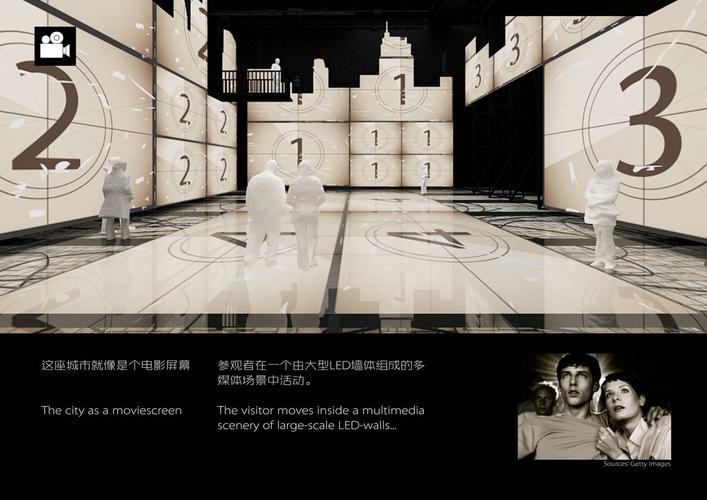 上海电影博物馆展厅05|空间|展陈设计|张翼笙 - 原创