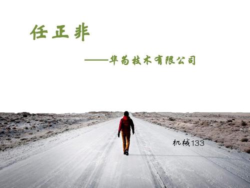 任正非简介ppt