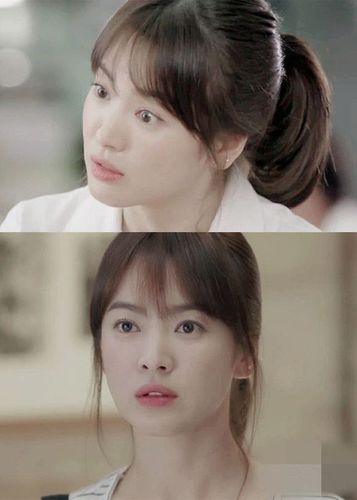 《太阳的后裔》宋慧乔减龄空气刘海 允儿秀智iu孔孝真也都爱