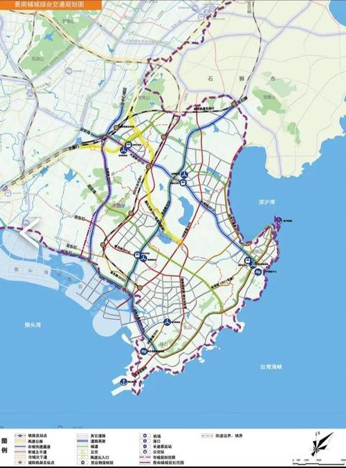 晋江城市展馆——晋江城市规划及交通路网介绍