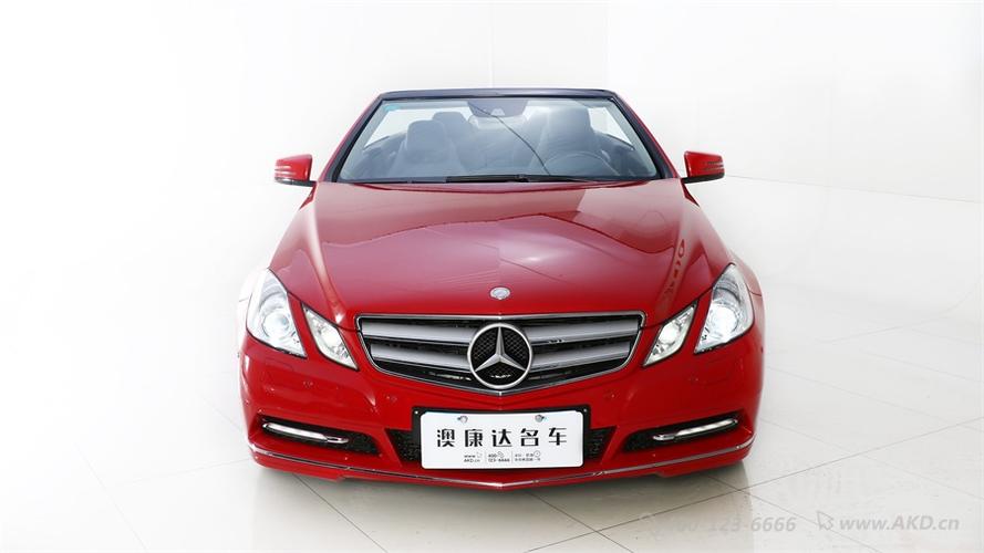 2011款奔驰e260双门软顶开蓬轿跑