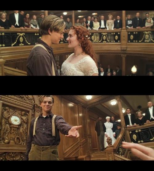 《泰坦尼克号》男女主角都是一见钟情的年纪,一爱就是忘不了的年纪.