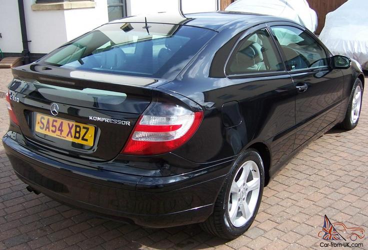 mercedes c180 kompressor se automatic sports coupe only 34000