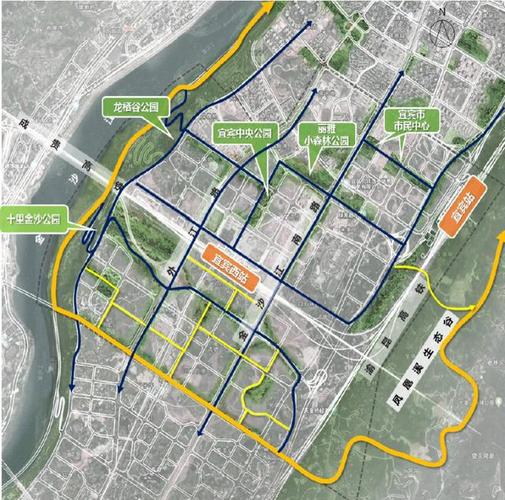 规划10多个公园,宜宾这一区域再现爆发力!修好时间表