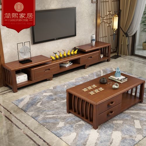 客厅可伸缩电视柜图片大全各种款式可伸缩电视柜设计效果图欣赏15图