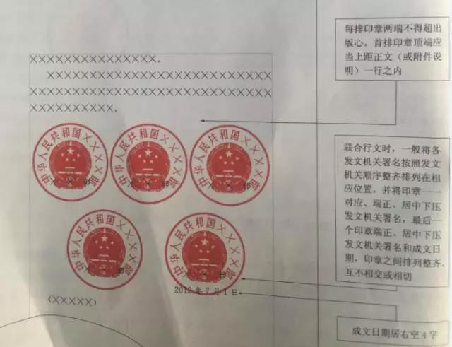 两个机关联合行文