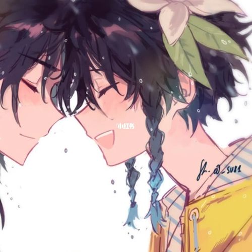 原神情头_原神_情侣头像_头像_原神情头_素材_头像