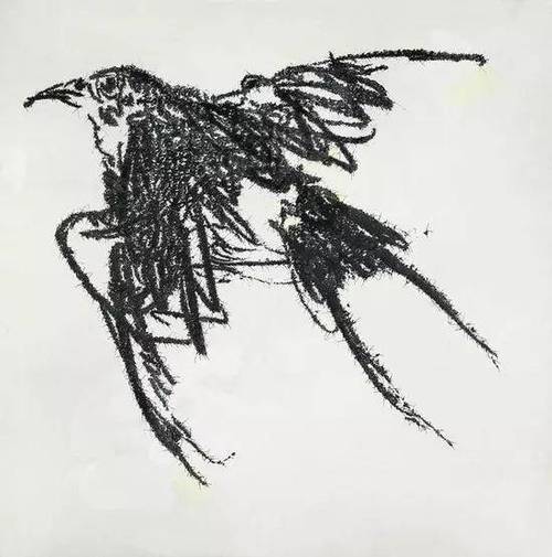 叶永青鸟系列作品