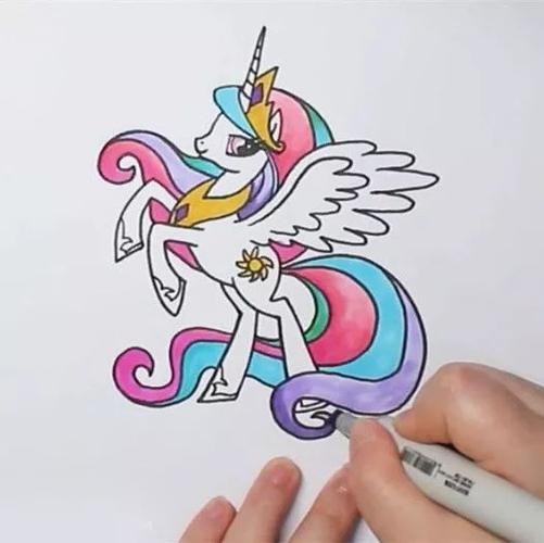 【简笔画教程】小马宝莉