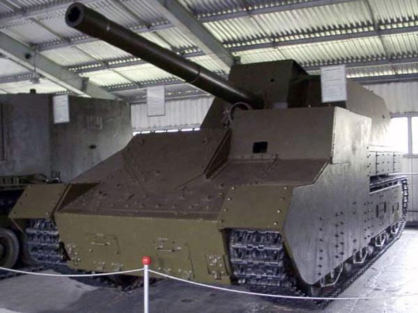 恐怖的钢铁巨兽 su-14自行火炮