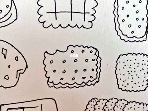 幼师day163---简笔画:饼干