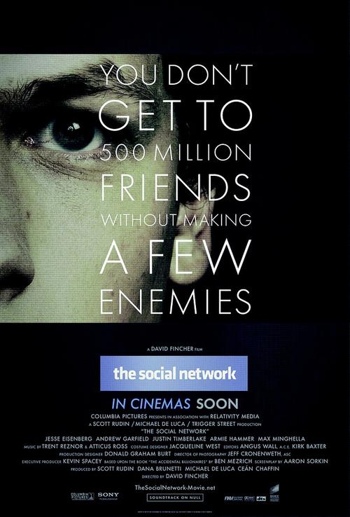 柏林与威尼斯电影节的得奖电影,也包含《社交网络》,《三傻大闹宝莱坞