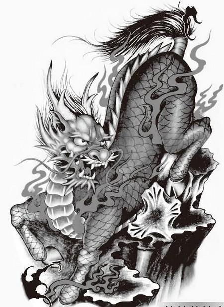 个性十足的麒麟手稿