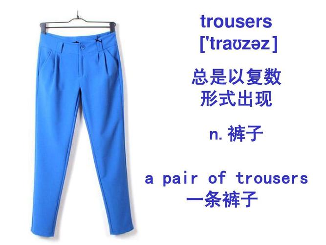 trousers ["tra z z   总是以复数 形式出现 n.