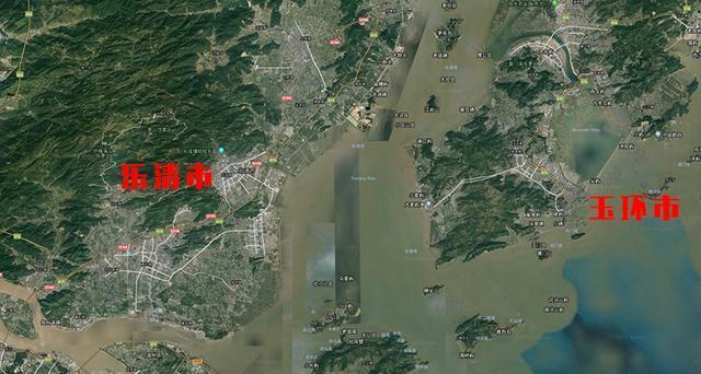 浙江各县级市卫星图pk,谁的建成区最大?义乌慈溪比较霸气!