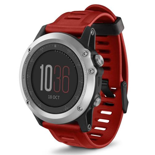适用于佳明garmin fenix 3智能手表硅胶表带fenix3 hr运动款手表