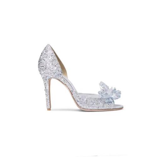 jimmy choo水晶鞋,jimmy choo官网 水晶鞋 jimmy choo/周仰杰 wedding shoes灰姑娘的水晶鞋10cm 高跟鞋 anilla