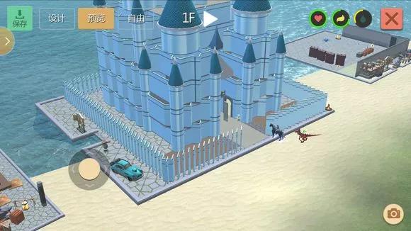 创造与魔法西式海景皇宫设计图|外观效果图分享[图]