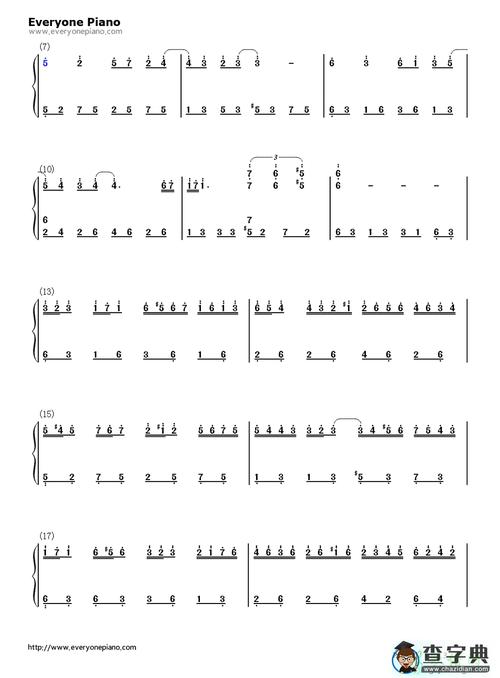 星空钢琴谱_lyphard melodie钢琴谱