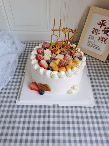 简单的水果蛋糕90_水果蛋糕_蛋糕_奶油_最好吃的奶油蛋糕_美食_美食