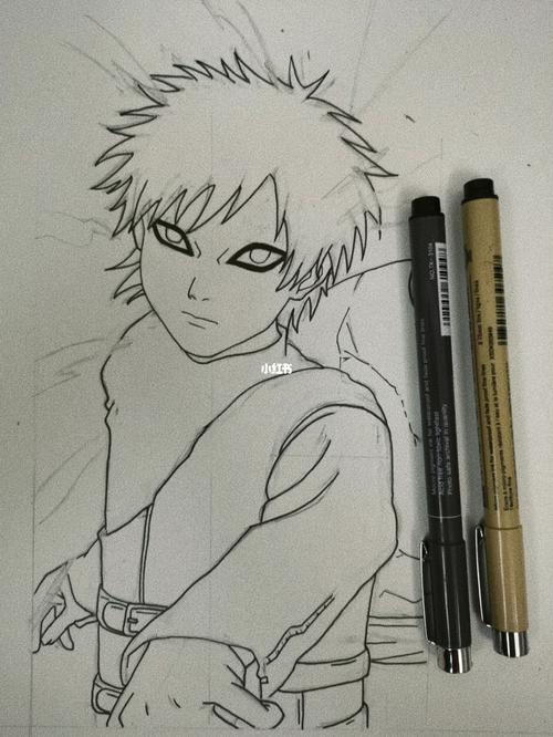 马克笔手绘我爱罗_手绘_马克笔_火影忍者_爱罗怎么样