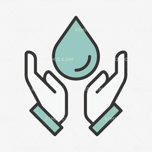 节约用水矢量图标