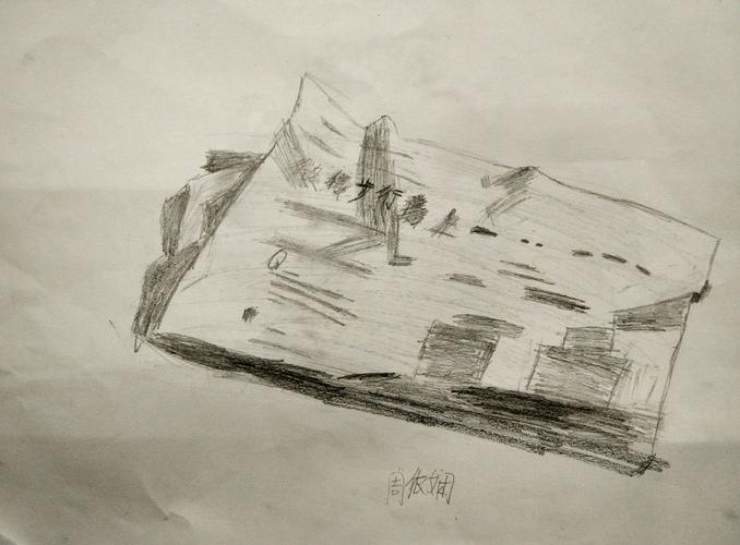 2018年6月3日艺彩培训学校大木山校区,素描二班作业