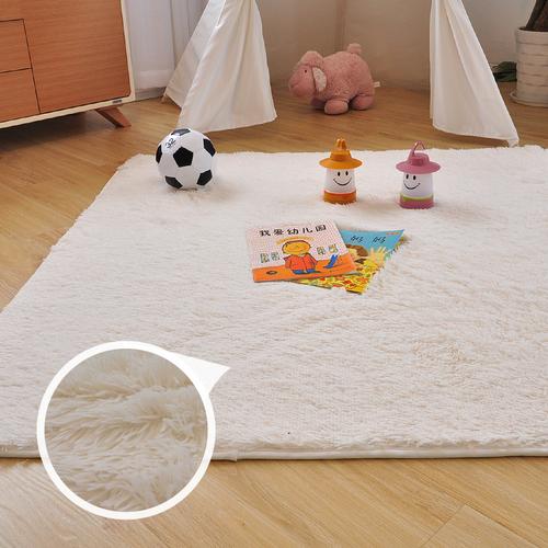 地垫帐篷儿童毛绒地毯防潮垫客厅茶几礼物地垫