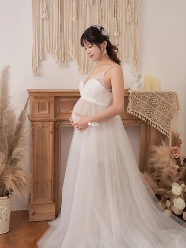 气质温婉风 家居小清新的孕妇照好喜欢～_家居_孕妇照