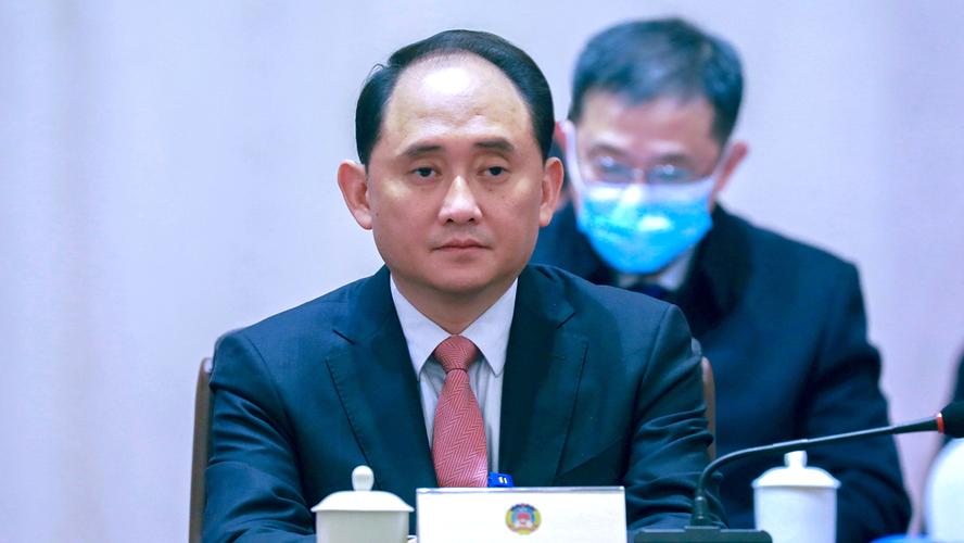 桃源县委副书记,代县长马吉云