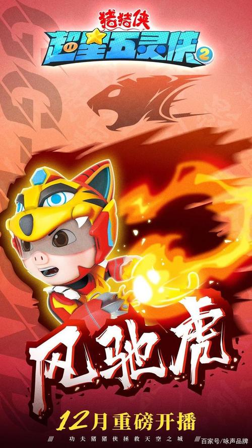 《猪猪侠之超星五灵侠2》12月重磅来袭,天空之城大揭秘抢先看!