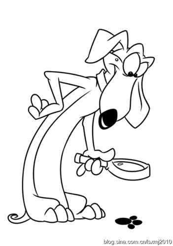 拟人画动物简笔画