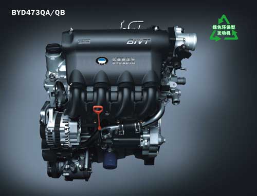 图为比亚迪发动机byd473qa-qb