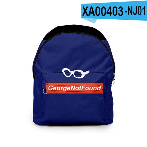 georgenotfound,badboyhalo确诊新冠 2021georgenotfound系列 双肩背包学院钥匙扣书包