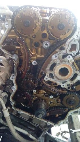 别克新君越 3.0 v6发动机的正时链条怎么对