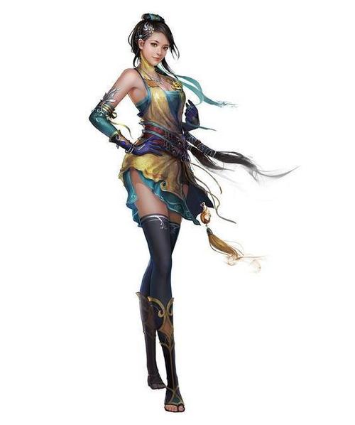 游戏里的美女原画,你认识几个