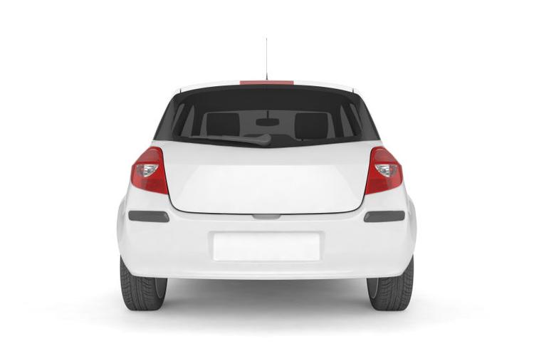 白色背景上的黑色汽车后面是试图图片素材_白色背景上