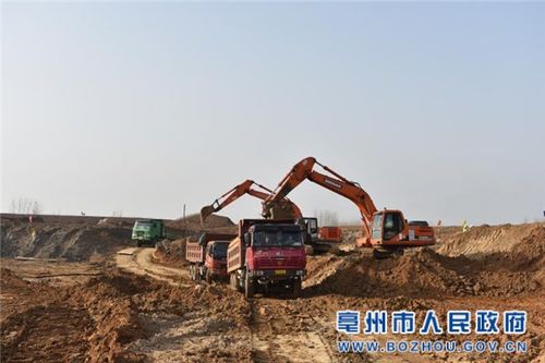 引江济淮工程阚疃南站项目施工现场