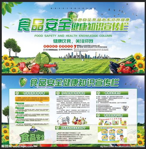 食品安全宣传栏设计图__展板模板_广告设计_设计图库_昵图网nipic.com
