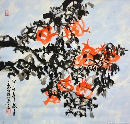 热爱与感动——走进秦语画作