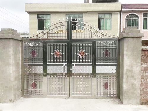 不锈钢院门 遥控院门别墅院庭院学校大门 定制院门